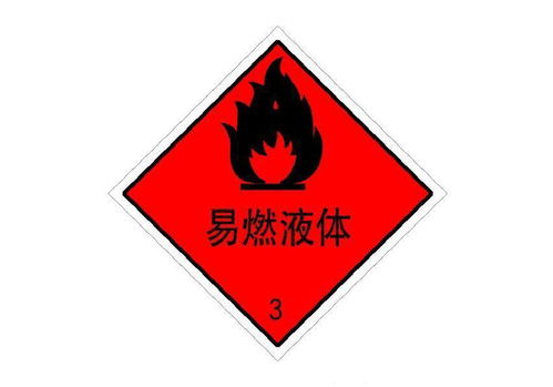易燃物品标志图片 危险易燃标志图片 