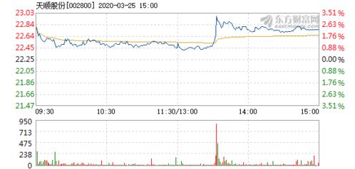 天顺股份3月25日快速上涨