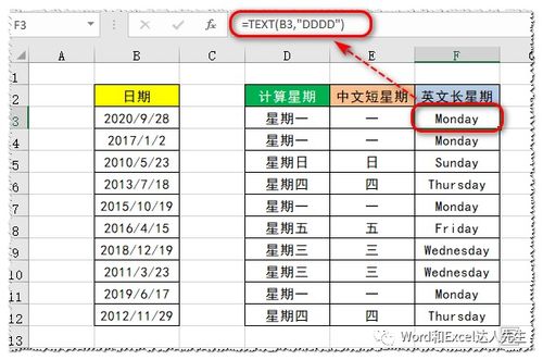 函数的用法 Excel函数 分享10个有关日期函数的用法