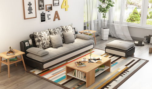 清凉夏日Ⅰ 小户型小清新沙发3D设计 家具3D设计 家具设计