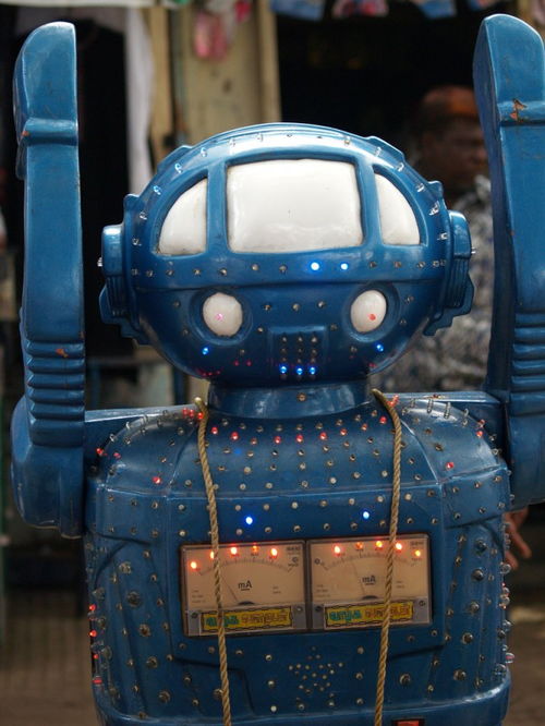 印度街头机器人会算命 雷人啊 