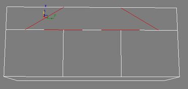 3dmax编辑多边形选定两条边从中间连接了几根线后 原来那个线就被打成了几段了, 