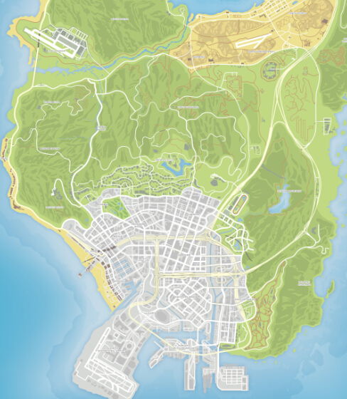 gta5军事基地地图图片