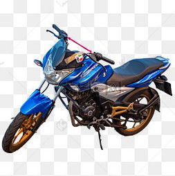 蓝色摩托车图片 蓝色摩托车图片素材免费下载 千库网 