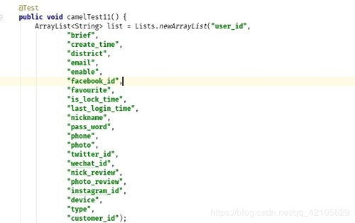 Java如何实现数据库中表字段的下划线和驼峰式命名的Model相互转换,很方便的...