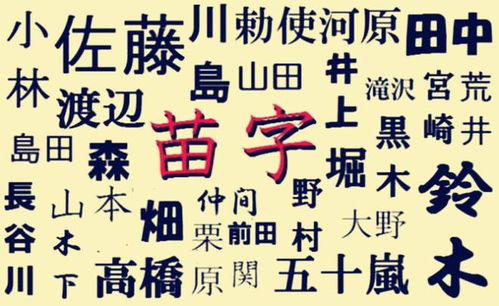 日本有几个姓氏,不管如何取名,翻译成中文后都像是在骂自己