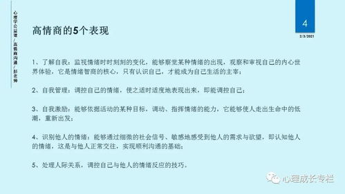 人生成功幸福的核心能力 高情商沟通能力 心理成长专栏