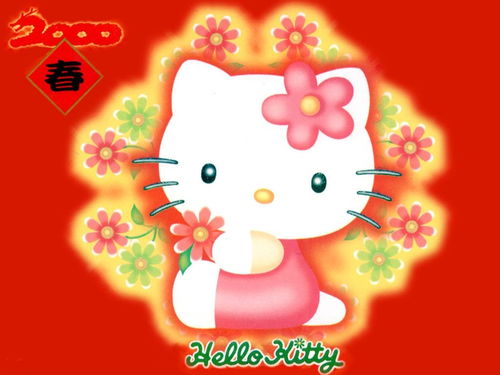 HelloKitty 经典壁纸 Hellokitty Desktop Wallpaper壁纸,日本卡通壁纸 HELLO KITTY壁纸图片 