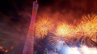 2010年广州亚运会开幕式烟花视频,2010廣州亞運會開幕式