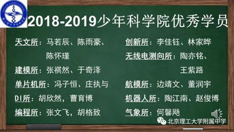 实践科学 探索真知 理工附中少年科学院2019全员大会暨科学实践活动纪实