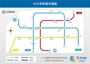 风靡全国的校园地铁线路图,原来这样画 