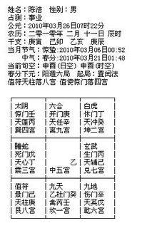 懂奇门遁甲的大师帮我看看这盘 