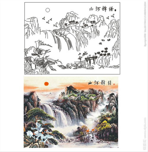 锦绣山河图片 