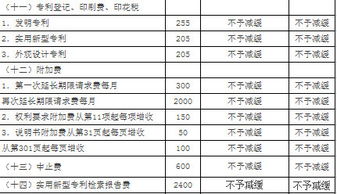 申请专利需要交纳哪些费用？