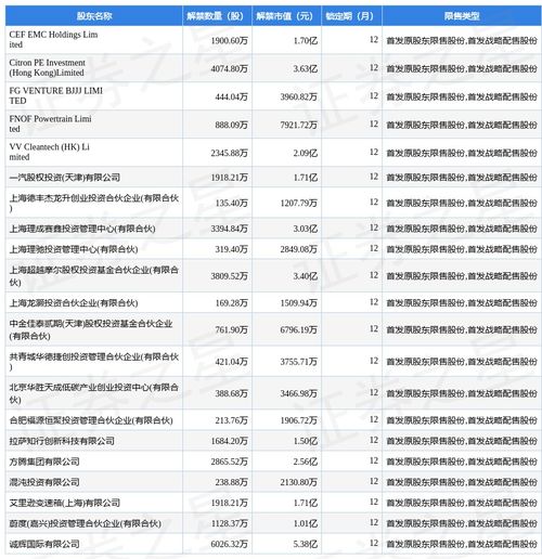 电投能源：1.92亿股限售股将于10月11日解禁上市