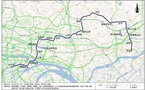 广州市地铁23号线规划已落实,沿线居民大利好