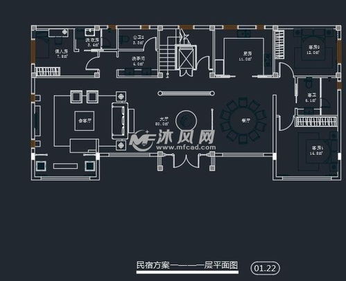 彝族文化民宿平面图 信息评鉴中心 酷米资讯 Kumizx Com