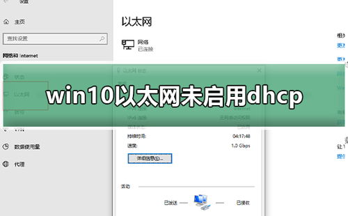 wifi未启用dhcp怎么解决win10