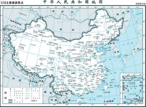 中国旅游景点地图,中国旅游景点地图：探索无尽的自然与文化瑰宝