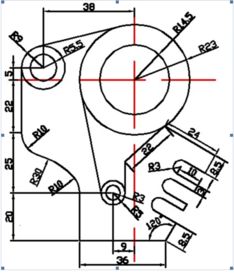CAD圆弧怎么画切线(cad怎么在圆上取一段弧长)
