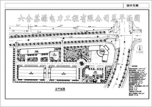 工业园总平面规划设计方案