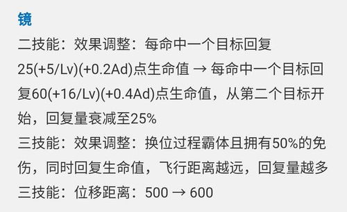 王者荣耀 镜获史诗级加强,霸体50 免伤无人可挡