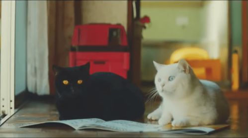 日本猫咪广告,每一只内卷的小猫咪背后都一个暖心的故事