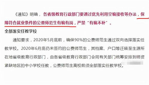 教育部下发通知, 这类 大学生毕业就有编制,成功拿到铁饭碗