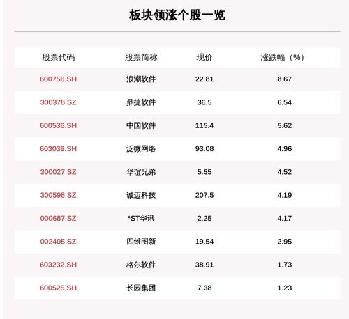 浪潮软件这支股票怎么样？