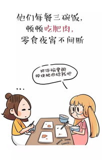 吃什么都胖 VS 怎么吃都不胖 