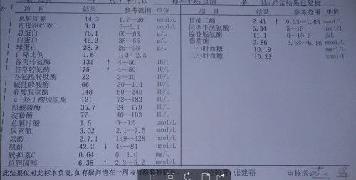 转氨酶1.76