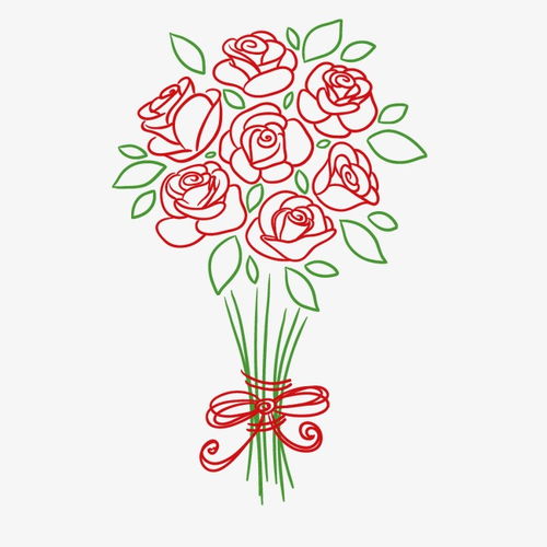 玫瑰花怎么画 简笔画,怎么画简笔画玫瑰花？