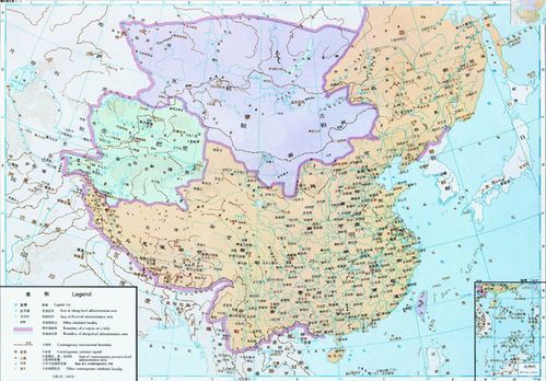 中国历史地图集 第七册2 明时期图组 转载 国学导航 