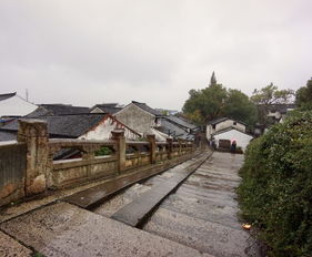 绍兴之旅 雨游八字桥 