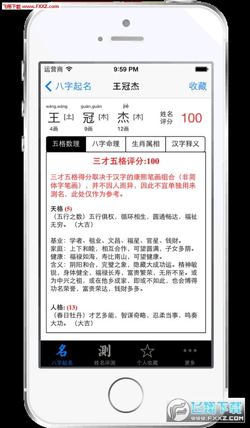 八字起名测名字专业版下载 八字起名测名字app官方版1.0.0下载 飞翔下载 