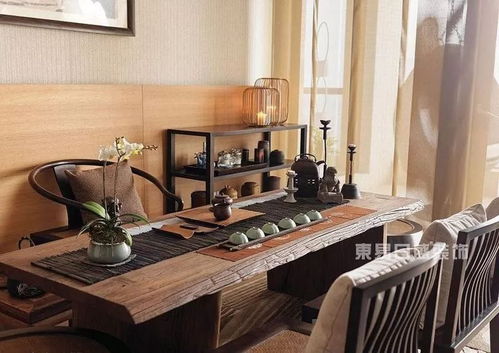 教你如何在家打造有质感的茶室 