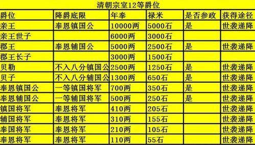 清朝爵位,超品是什么 能否穿 龙袍 权力有多大