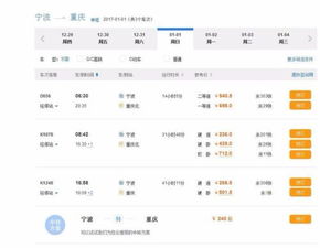 宁波到重庆火车票,标题：宁波至重庆火车票之旅：全方位指南-第8张图片