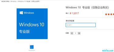 大陆怎么买win10专业版