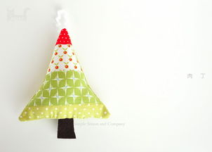 教你制作漂亮的手工DIY圣诞树小挂件的步骤