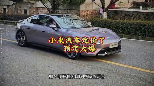 小米汽車預(yù)訂要多久