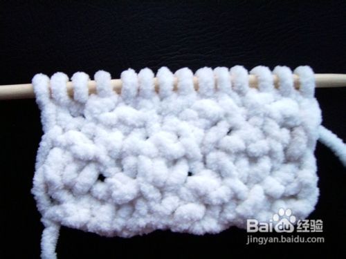 织围巾菠萝花织法,菠萝花围巾的具体针法