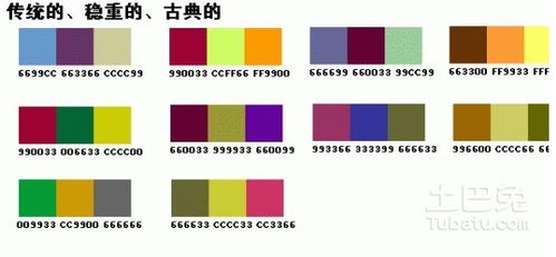 各种颜色代表的含义是什么
