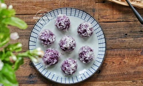 紫薯加了它做成丸子,不煎不炸也不加鸡蛋,3斤紫薯都不够吃