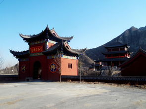 鹤壁淇县 群山之中灵山寺 