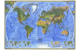 世界地图桌面壁纸 第23张