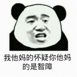 我他妈的怀疑你他妈的是智障 他妈的 智障 怀疑表情 污表情 Wubiaoqing.com 