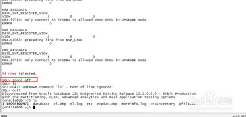 spool命令使用详解(spool执行sql文件并输出SQL语句)