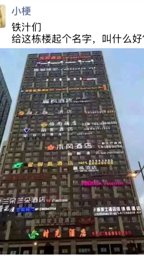 给这栋楼起个名字,叫什么好 