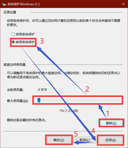 恢复内存空间